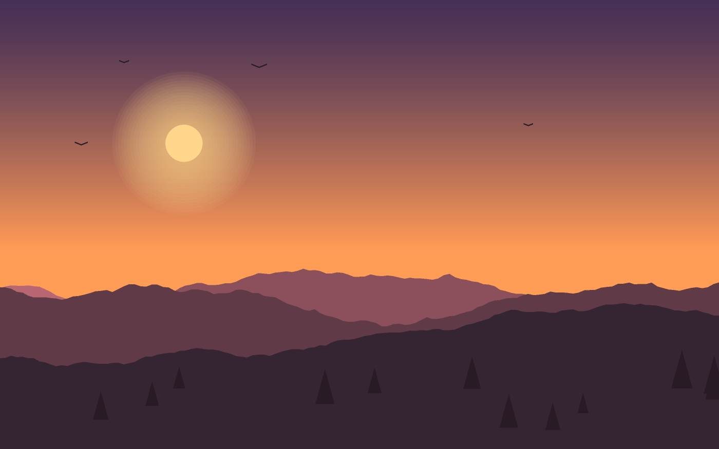 Landskabsillustration