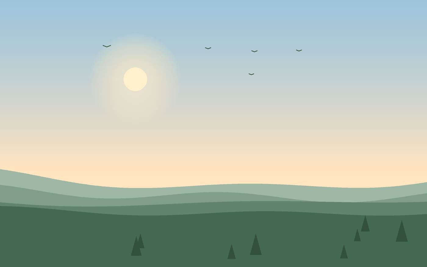 Landskabsillustration