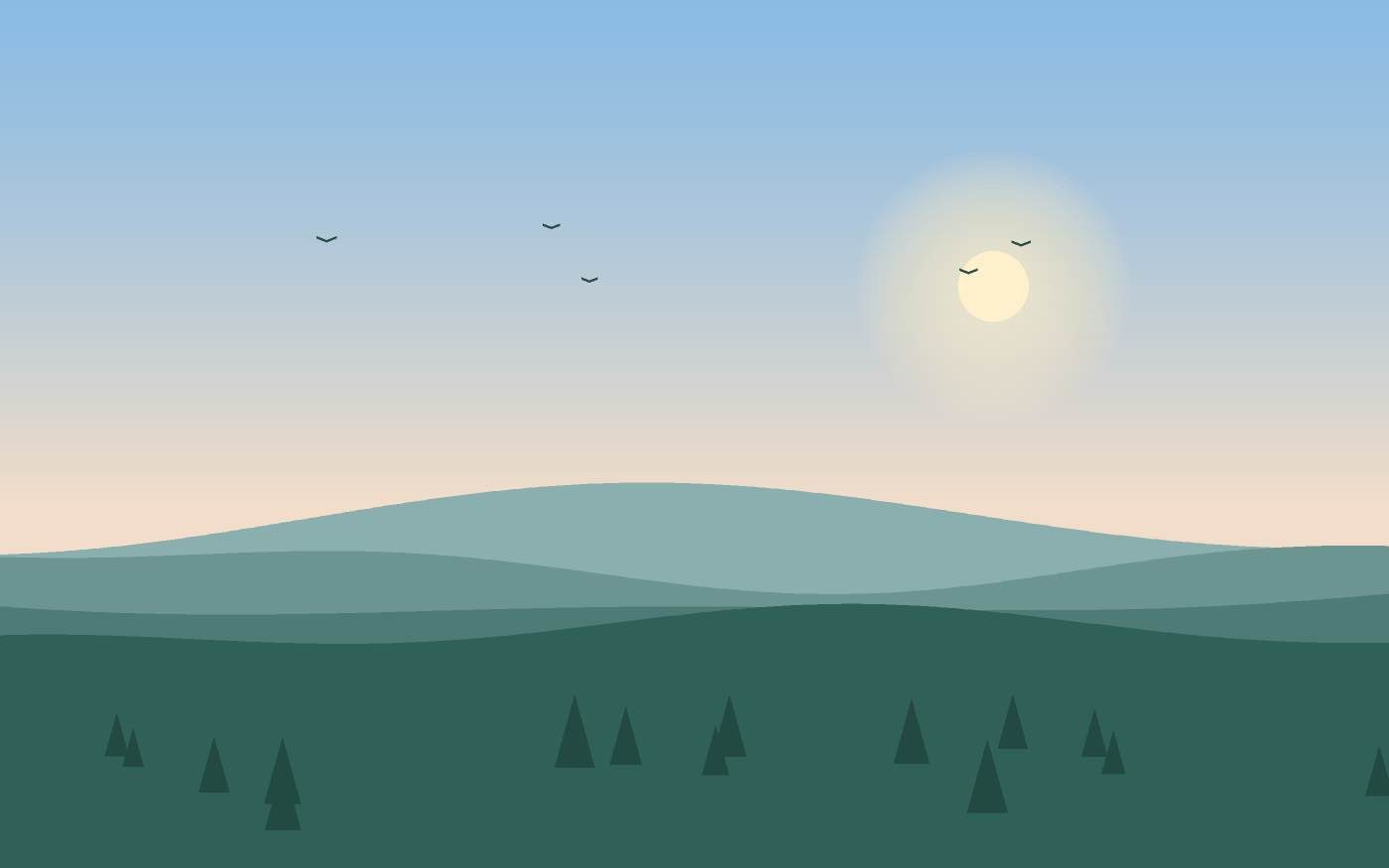 Landskabsillustration