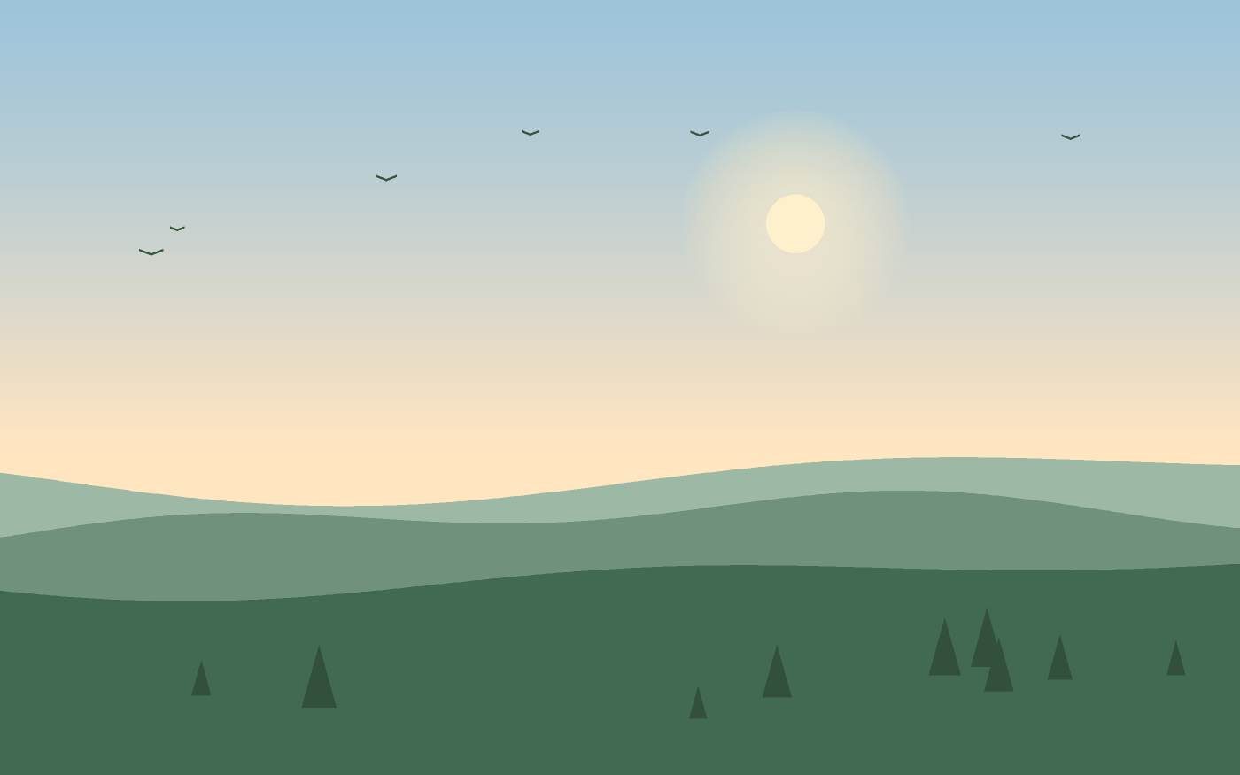 Illustration de paysage