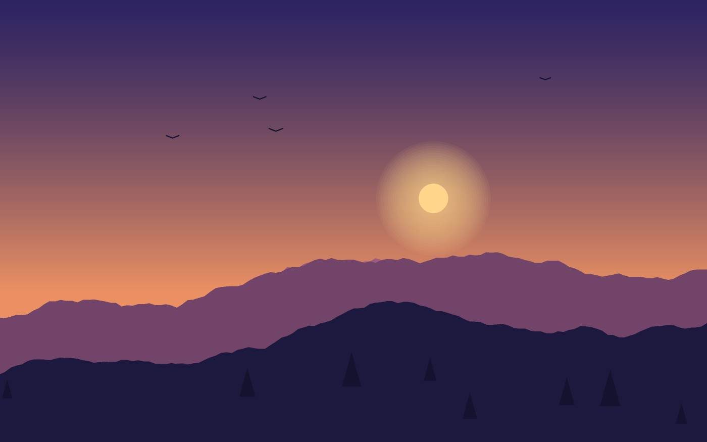 Illustration de paysage