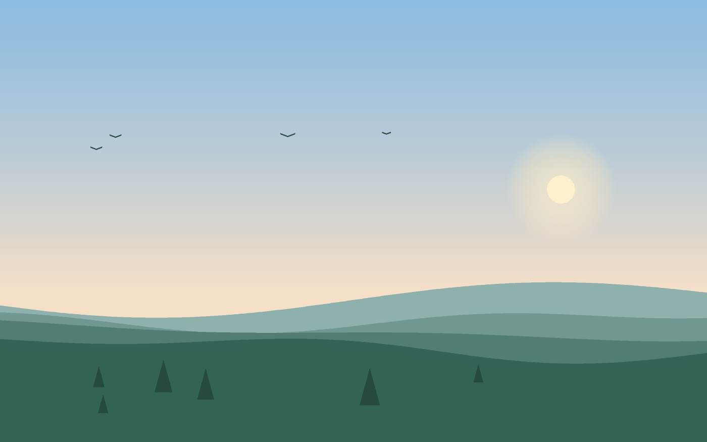 Landskapsillustration