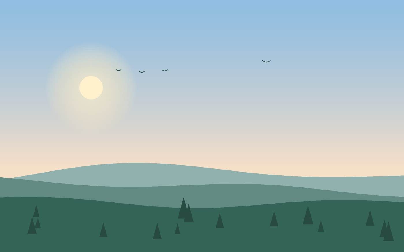 Landscape illustration